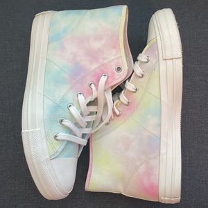 American Eagle Tie Dye Hightop Shoes